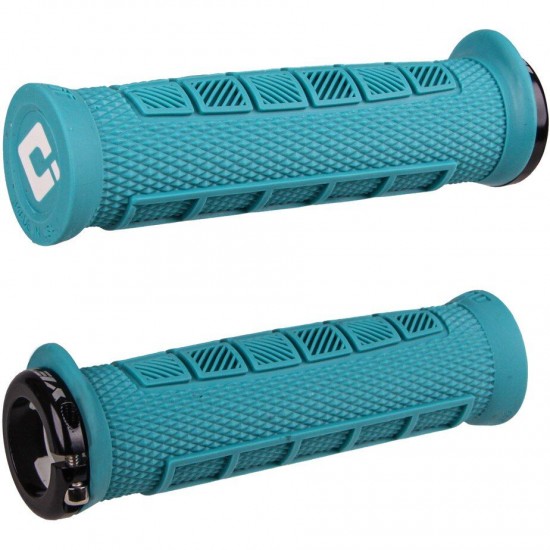 ODI Elite Pro MTB Lock On Grips 130mm - Navy Blue