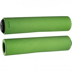 ODI Float Slip On MTB Grips 130mm - Green ODI Float Slip On MTB Grips 130mm - Green