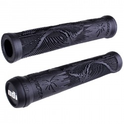 ODI Hucker BMX Grips NO Flange 160mm - Black ODI Hucker BMX Grips NO Flange 160mm - Black