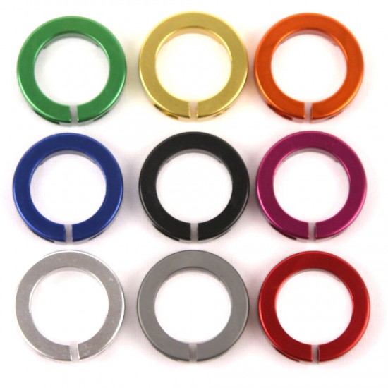ODI Lock Jaw Clamps (Includes Snap Caps) - Orange
