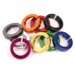 ODI Lock Jaw Clamps (Includes Snap Caps) - Orange ODI Lock Jaw Clamps (Includes Snap Caps) - Orange