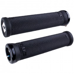 ODI Ruffian v2.1 MTB Lock On Grips 135mm - Black ODI Ruffian v2.1 MTB Lock On Grips 135mm - Black