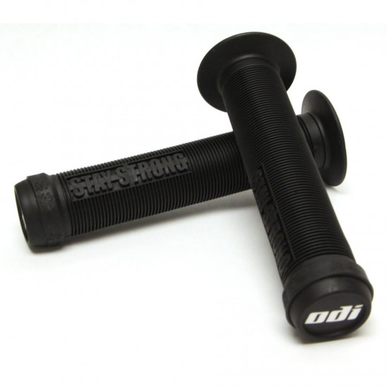 ODI Stay Strong Lion Heart BMX / Scooter Grips 143mm - Black
