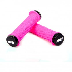 ODI Troy Lee Designs Lock On Grips 130mm - Pink / Black ODI Troy Lee Designs Lock On Grips 130mm - Pink / Black