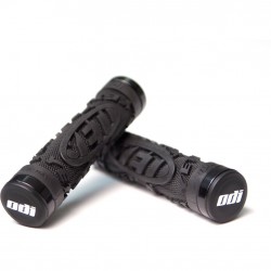 ODI Yeti Hard Core MTB Lock On Grips 130mm - Black ODI Yeti Hard Core MTB Lock On Grips 130mm - Black