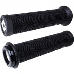 ODI Tangent Contour MTB Lock On Grips 135mm - Black ODI Tangent Contour MTB Lock On Grips 135mm - Black