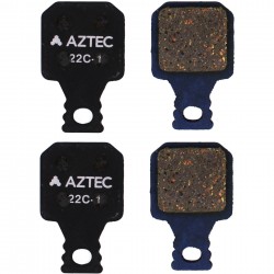 Aztec Organic Disc Brake Pads for Magura MT5 / MT7 (2 Pairs) Aztec Organic Disc Brake Pads for Magura MT5 / MT7 (2 Pairs)