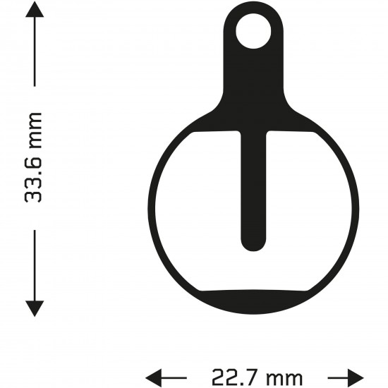 Aztec Organic Disc Brake Pads for Tektro Lyra