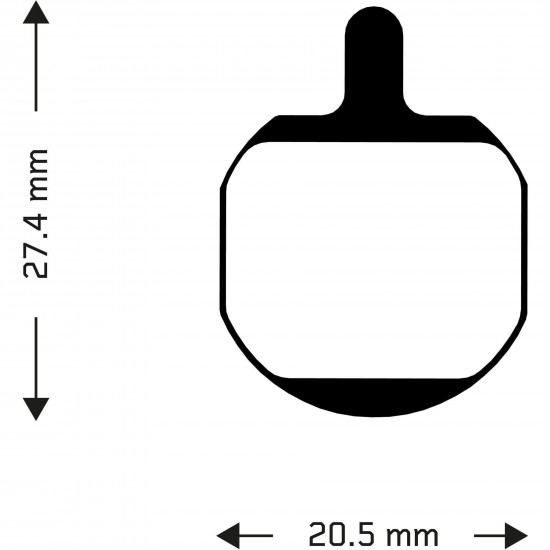 Aztec Sintered Disc Brake Pads for Hayes Sole / MX2 / MX3 / MX4 / GX Aztec Sintered Disc Brake Pads for Hayes Sole / MX2 / MX3 / MX4 / GX
