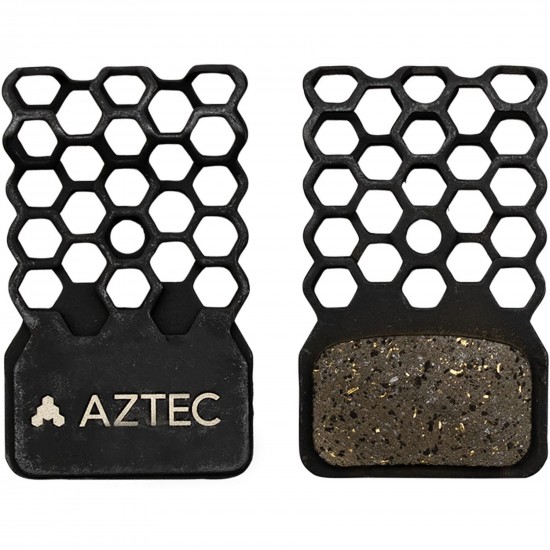 Aztec HexVent disc brake pads for Shimano flat mount calipers