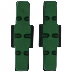 Aztec BRBX E-Hydro green E-Hydros brake blocks for Magura hydraulic rim brakes on E-bikes Aztec BRBX E-Hydro green E-Hydros brake blocks for Magura hydraulic rim brakes on E-bikes