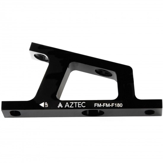 Aztec Adapter for flatmount calliper to flatmount fork, 180 mm rotor Aztec Adapter for flatmount calliper to flatmount fork, 180 mm rotor