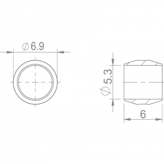 Aztec Olive 5mm Shimano 8 pieces