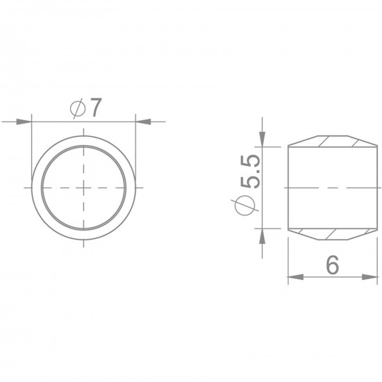 Aztec Olive 5.5mm Hayes 8 pieces Aztec Olive 5.5mm Hayes 8 pieces