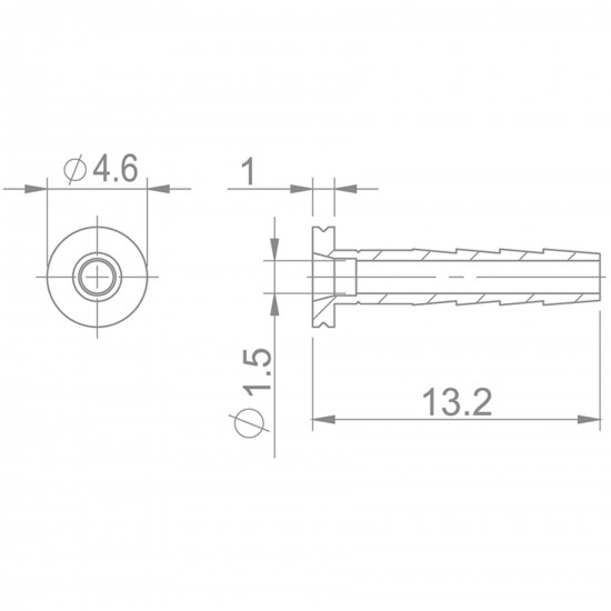 Aztec Needle 2.3mm Shimano 8 pieces Aztec Needle 2.3mm Shimano 8 pieces