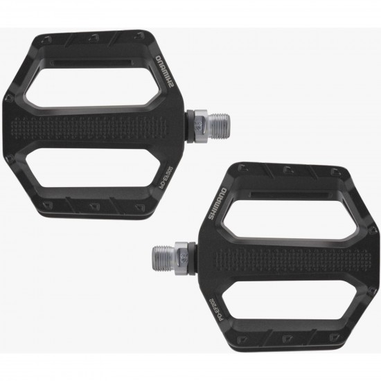 Shimano PD-EF202 MTB flat pedals, black Shimano PD-EF202 MTB flat pedals, black