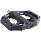 Shimano PD-GR400 flat pedals, resin with pins, black Shimano PD-GR400 flat pedals, resin with pins, black
