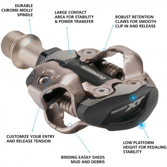 Shimano PD-M8100 Deore XT XC race SPD pedal