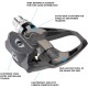 Shimano PD-R9100 Dura-Ace SPD SL Road pedals, carbon, black Shimano PD-R9100 Dura-Ace SPD SL Road pedals, carbon, black