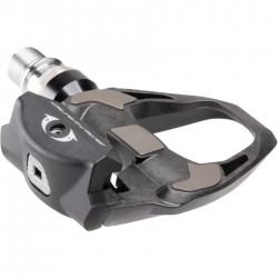 Shimano PD-R9100 Dura-Ace SPD SL Road pedals, 4 mm longer axle, carbon, black