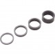 PRO Headset spacers, UD carbon, 3/ 5/ 10/ 15 mm, 1-1/4 inch