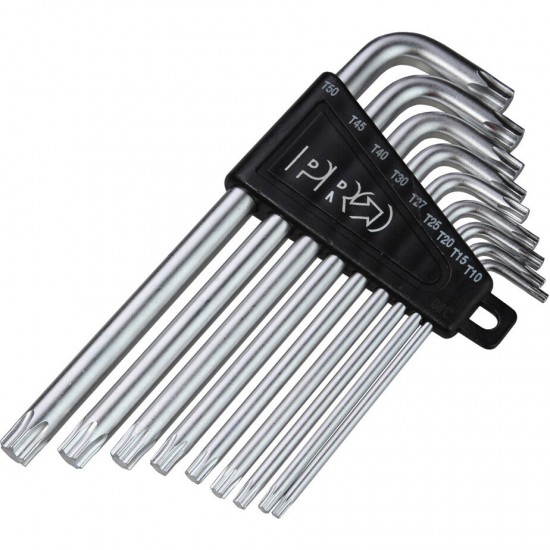 PRO Torx Key Set, T10/T15/T20/T25/T30/T40/T45/T50 PRO Torx Key Set, T10/T15/T20/T25/T30/T40/T45/T50