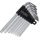 PRO Torx Key Set, T10/T15/T20/T25/T30/T40/T45/T50 PRO Torx Key Set, T10/T15/T20/T25/T30/T40/T45/T50