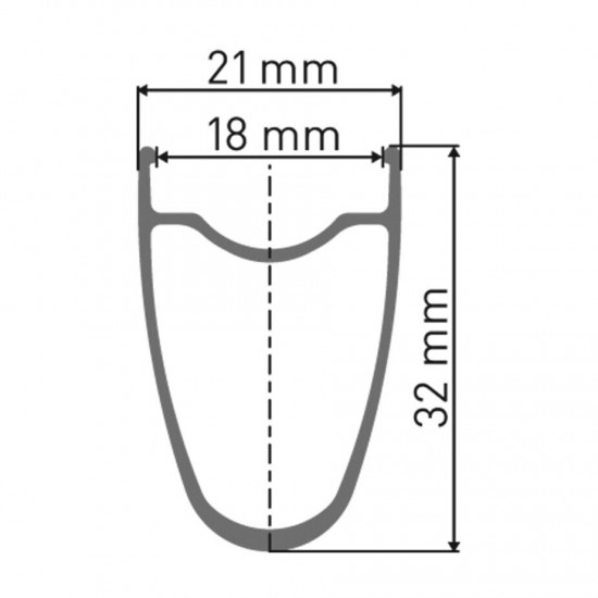 DT Swiss RR 511 SBWT 28 hole Presta-drilled black