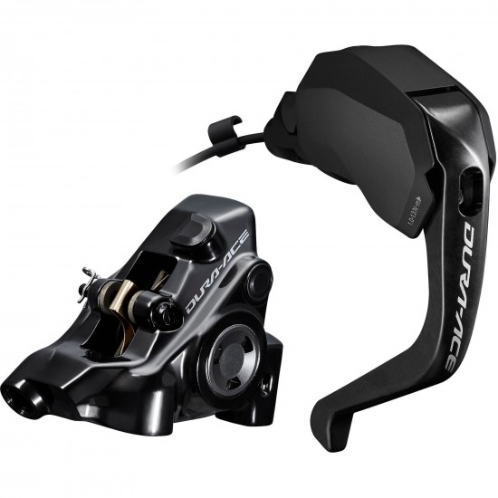 Shimano ST-R9180 hydraulic disc, Di2 E-tube STI TT set, flat mount BR-R9270, left rear