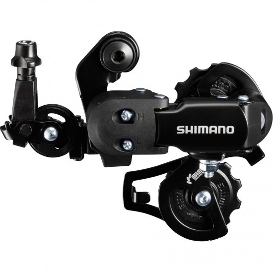 Shimano RD-FT35 6/7-speed rear derailleur with mounting bracket
