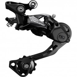 Shimano RD-M6000 Deore 10-speed Shadow+ design rear derailleur, GS, black Shimano RD-M6000 Deore 10-speed Shadow+ design rear derailleur, GS, black