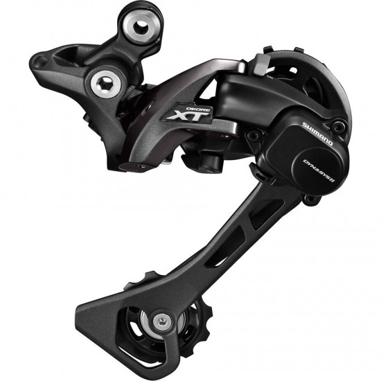 Shimano RD-M8000 XT 11-speed Shadow+ design rear derailleur, SGS, black