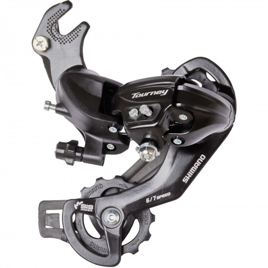 Shimano RD-TY300 6/7-speed rear derailleur with mounting bracket