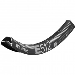 DT Swiss E 512 Sleeve-joined disc-specific 32 hole Presta-drilled black - 27.5 Inch DT Swiss E 512 Sleeve-joined disc-specific 32 hole Presta-drilled black - 27.5 Inch
