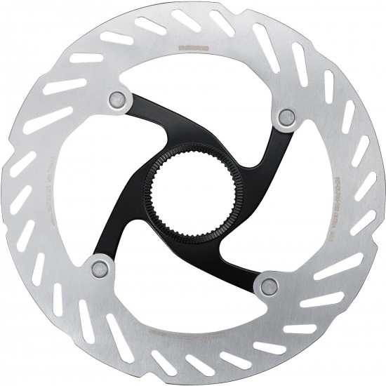 Shimano RT-CL700 Ice Tech rotor with external lockring, 160 mm