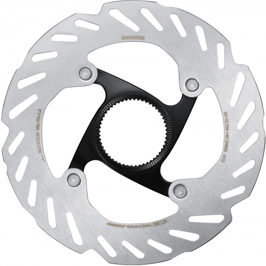 Shimano RT-CL700 Ice Tech rotor with external lockring, 140 mm