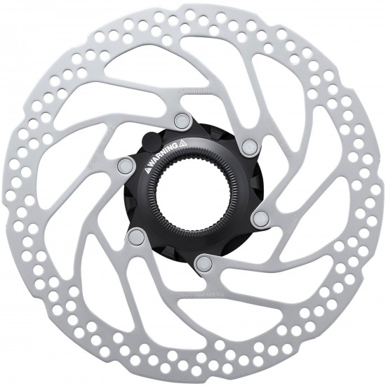 Shimano RT-EM300 rotor with internal and external lockring, 180 mm