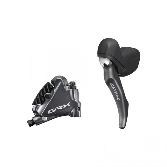Shimano ST-RX810-LA GRX dropper post lever bled with BR-RX810 calliper, left hand