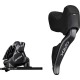 Shimano ST-RX825 GRX Di2 12-speed STI bled with BR-RX820 calliper, right front