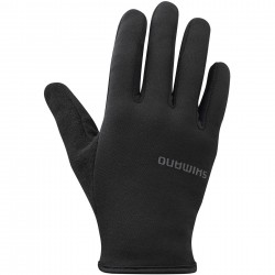 Shimano Clothing Unisex Light Thermal Gloves, Black, Size S