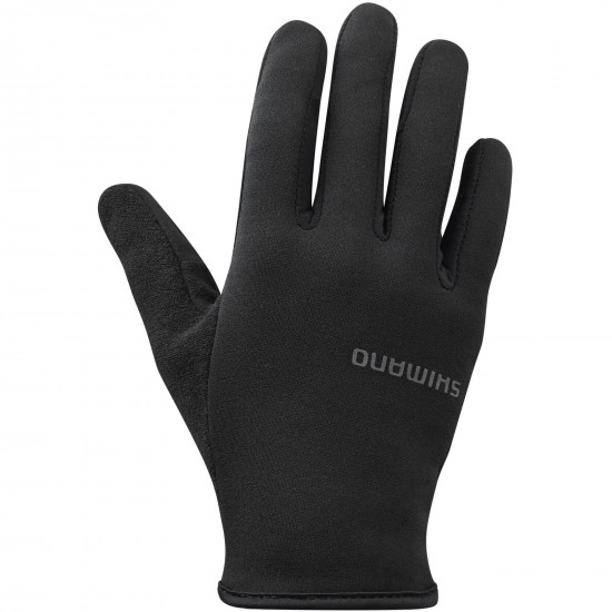Shimano Clothing Unisex Light Thermal Gloves, Black, Size S Shimano Clothing Unisex Light Thermal Gloves, Black, Size S