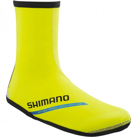 Shimano Clothing Unisex, Dual Softshell Toe Cover, Black, Size S (37-39)