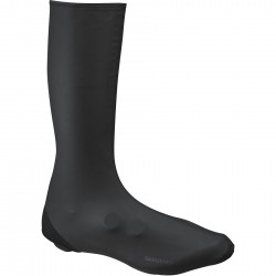 Shimano Clothing Men's, S-PHYRE Tall Shoe Cover, Black, Size S (37-39)