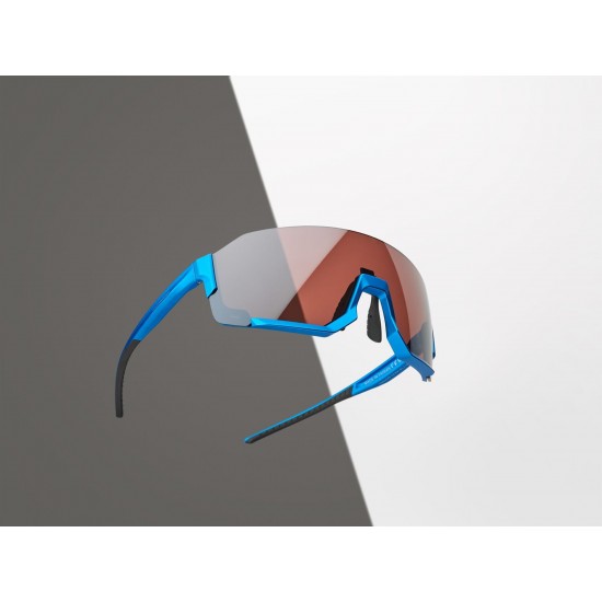 Shimano Aerolite Glasses, Metallic Black, RideScape Road Lens