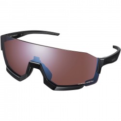 Shimano Aerolite Glasses, Metallic Black, RideScape Road Lens