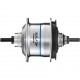 Shimano SG-S7051 Alfine 11-speed Di2 disc internal hub gear, 135 mm, 36h, silver