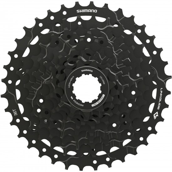 Shimano CUES CS-LG300-9 Link Glide cassette, 9-speed, 11 - 36T