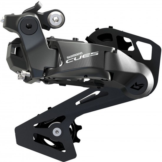 Shimano RD-U6050 CUES Di2 Rear Derailleur, GS medium cage, 10-speed, shadow design Shimano RD-U6050 CUES Di2 Rear Derailleur, GS medium cage, 10-speed, shadow design