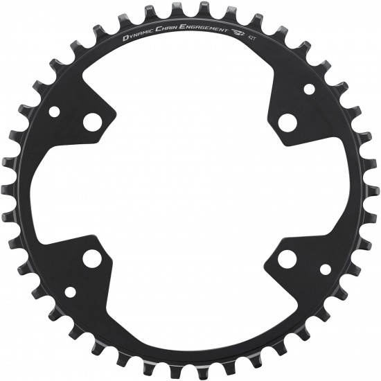 Shimano FC-U6000-1 CUES 11/10/9 speed single chainring, 42T Shimano FC-U6000-1 CUES 11/10/9 speed single chainring, 42T