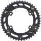 Shimano FC-U6000-2 CUES 10/9 speed double outer chainring, 46T-BN for 46-30T